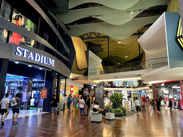 Mid Valley Megamall, the large shopping centre beside the Federal Highway.